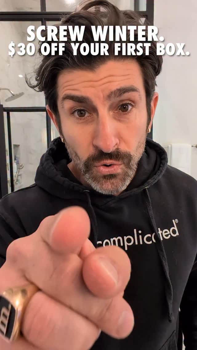 Winter is wrecking your skin. Fix it fast with tiegehanley. Grab your first box for just $15 😳 Link in bio!