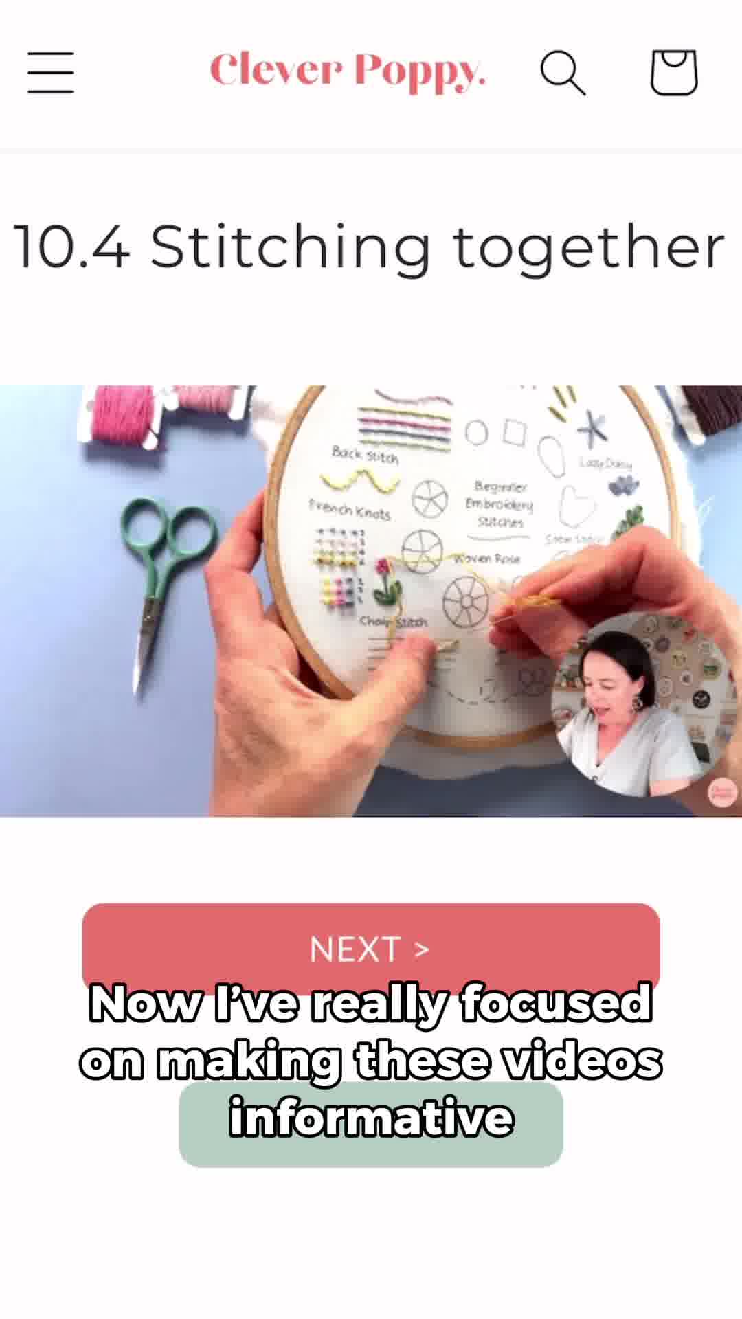 Embroidery Kit for Beginners