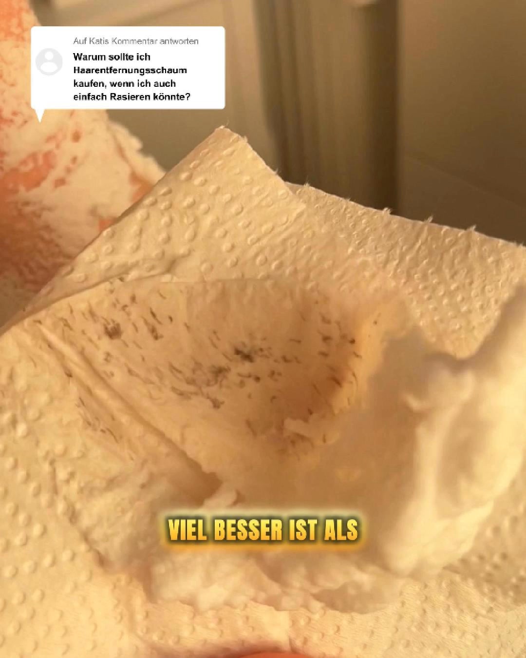 Glatte Haut in Kürze