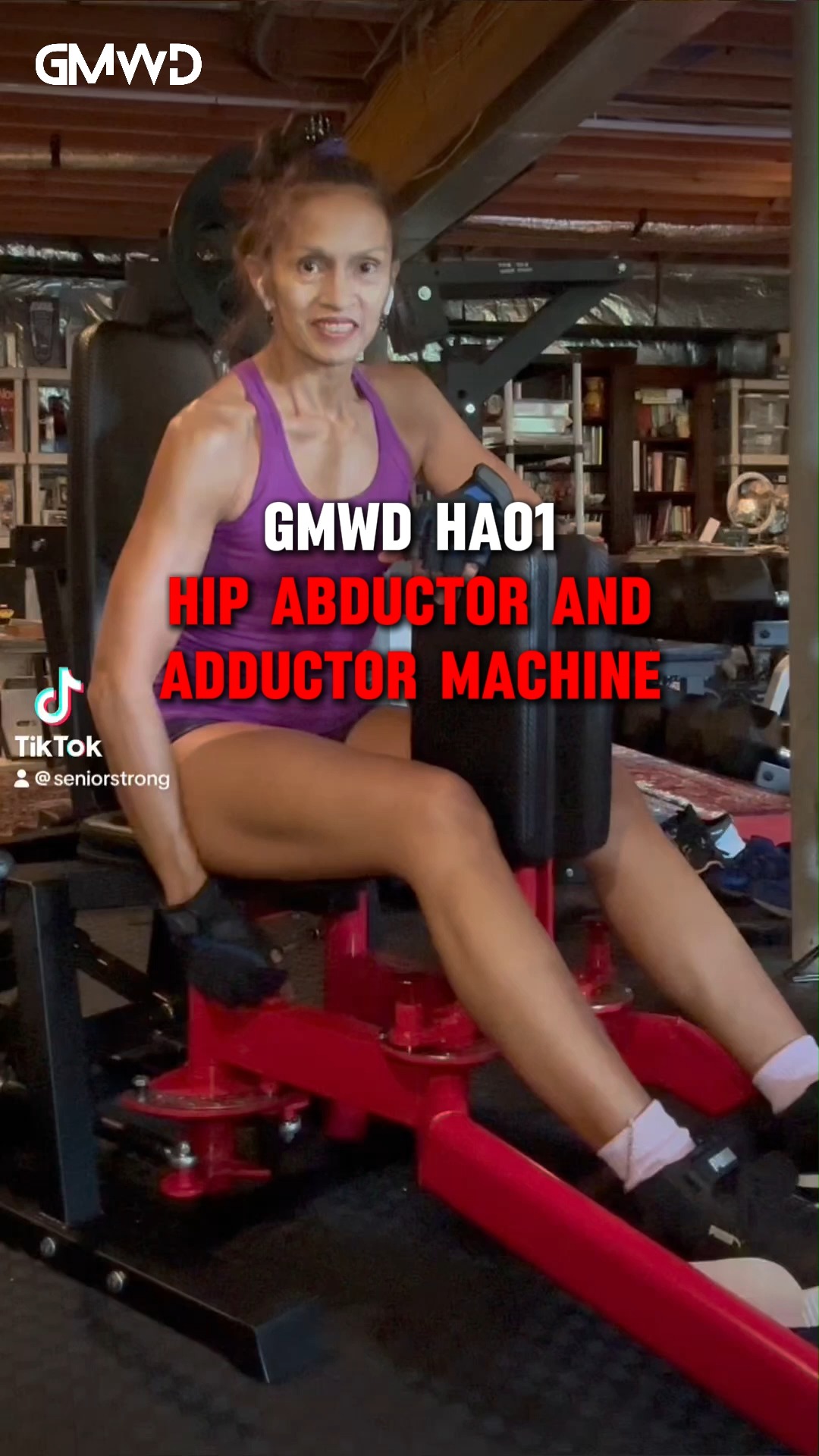 🥰At 66, she's living proof that age is just a number. With a dedicated weekly fitness routine, she embodies discipline, positivity, and health.🏃

✅More https://gmwdfitness.com/products/hip-abductor-and-adductor-machine

💥Sturdy and Safe
The Hip Abductor Machine is constructed with durable steel and premium padding, ensuring stability and support during workouts. This helps maintain proper posture, reducing the risk of injury and ensuring a safer training experience. With an assembled weight of 176 pounds, it's built to withstand long-term use in any home gym setting. The initial assembled dimensions are 79.2" (L) x 44.1" (W) x 42.9" (H).

💥Flexible Adjustments
Our Hip Abductor Machine offers two positions for the thigh pad and six 15° increments to adjust the angle between the thighs. This allows for precise targeting of different hip muscle groups during workouts. Larger angles emphasize training of the hip adductor muscles, while smaller angles focus on the hip abductor muscles.

💥Targeted Muscle Training
Sculpt your body with confidence using our Hip Abductor Machine, which targets specific muscle groups in the hips. It primarily strengthens the hip abductor and adductor muscles, including the gluteal muscles and tensor fasciae latae on the outer side, and the gracilis muscle on the inner side of the hip joint.

💥Comfortable and Versatile
Enjoy a comfortable workout experience with our machine's 2" thick back pad and seat cushion. The back pad offers four adjustable settings with a 3.5" range for forward and backward adjustments, accommodating users of various sizes and body curves. Additionally, the machine features two weight storage pins on each side, providing convenient storage for standard 2" Olympic plates.

✅More https://gmwdfitness.com/products/hip-abductor-and-adductor-machine
#GMWD #GMWDFtiness #HomeGym #Fitness #Workout #StrengthTraining #FitnessGoals #HipAbductorAndAdductorMachine