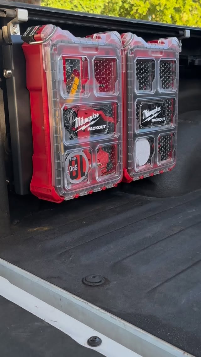 @integraltruck Full Panel Bundle.
Designed to fit ALL your Packout and lock in clean under your tonneau cover.
Turn your truck bed into a fully customizable workspace.
• Integral Rails: Install in minutes and unlock endless accessory options.
• Integral Panels: Full panels at the tailgate; half panels anywhere along the rail.
• Slide-N-Lock: Twist, slide, lock.
Change positions in seconds.
Each rail includes a tie-down cleat and supports tons of accessory add-ons.

#IntegralTrucks #PackoutSetup #TruckBedOrganization #TruckMods