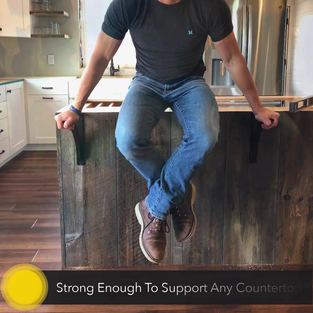 "🎖️Iron Supports: The secret to thousands of strong and stylish countertops. ⭐4.9 stars from 4,330 Verified Reviews.

💥Get your hands on our Best Selling Hidden & Decorative Countertop Supports Today!"