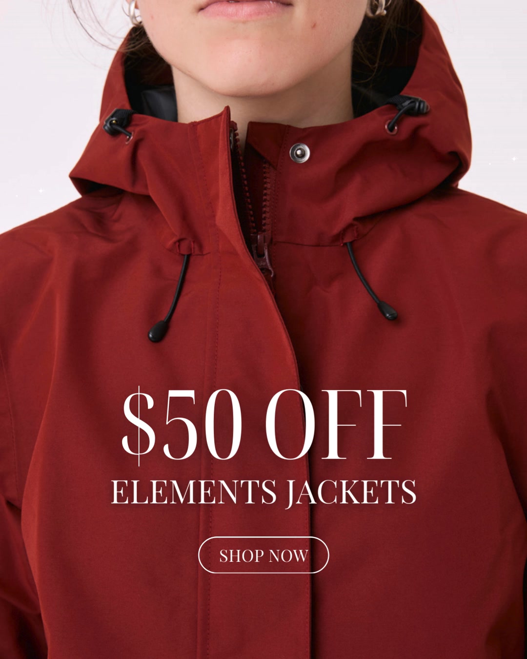 Save $50 On Elements Waterproof Jackets ✨