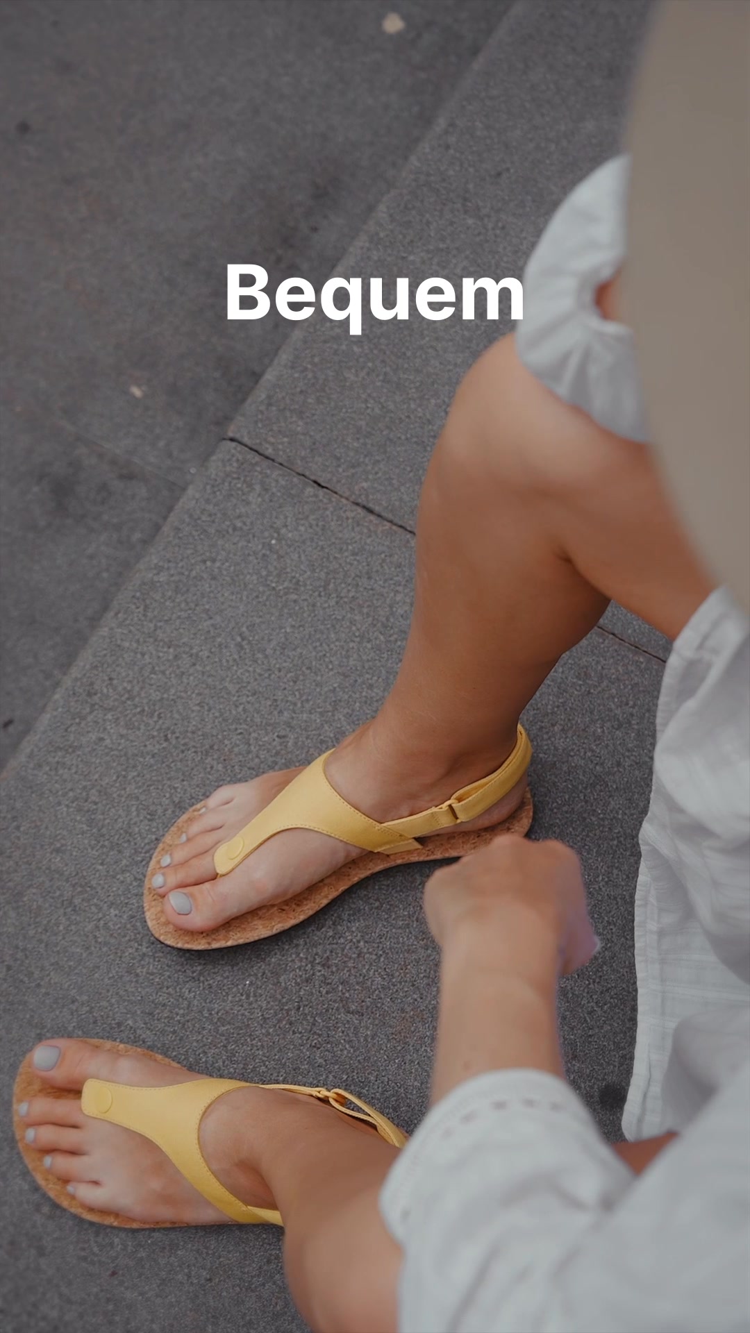 Entspannung beginnt an den Füßen