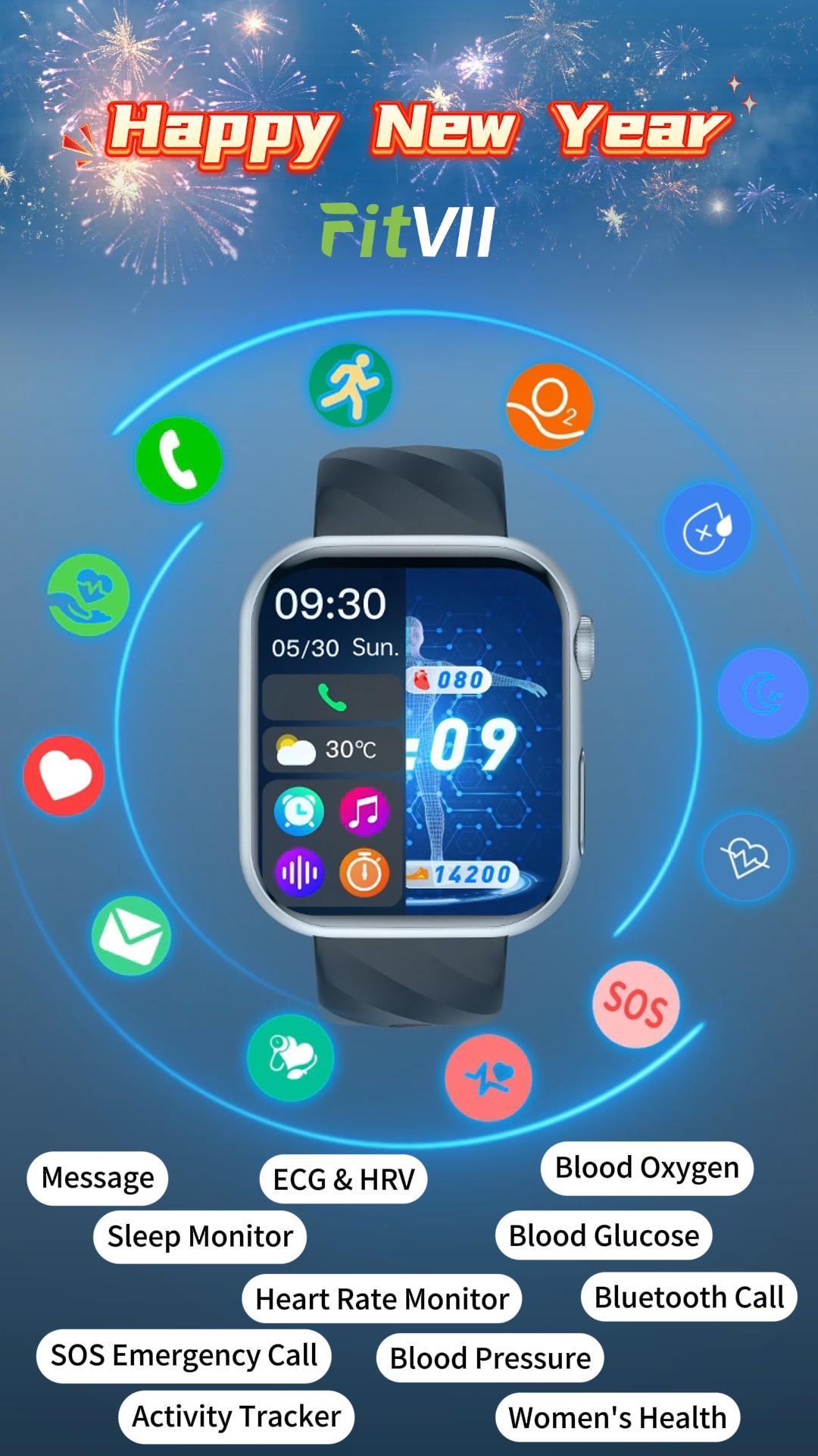 The best all-in-one smart watch for health monitoring.