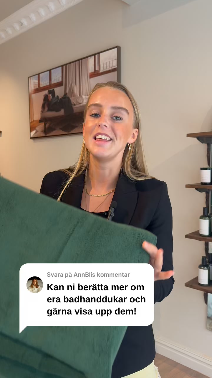 Handdukar i 100% ELS Supima-bomull