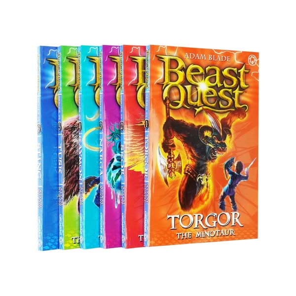 Beast Quest Series 3 by Adam Blade: 6 Books - Ages 7-9 - Paperback