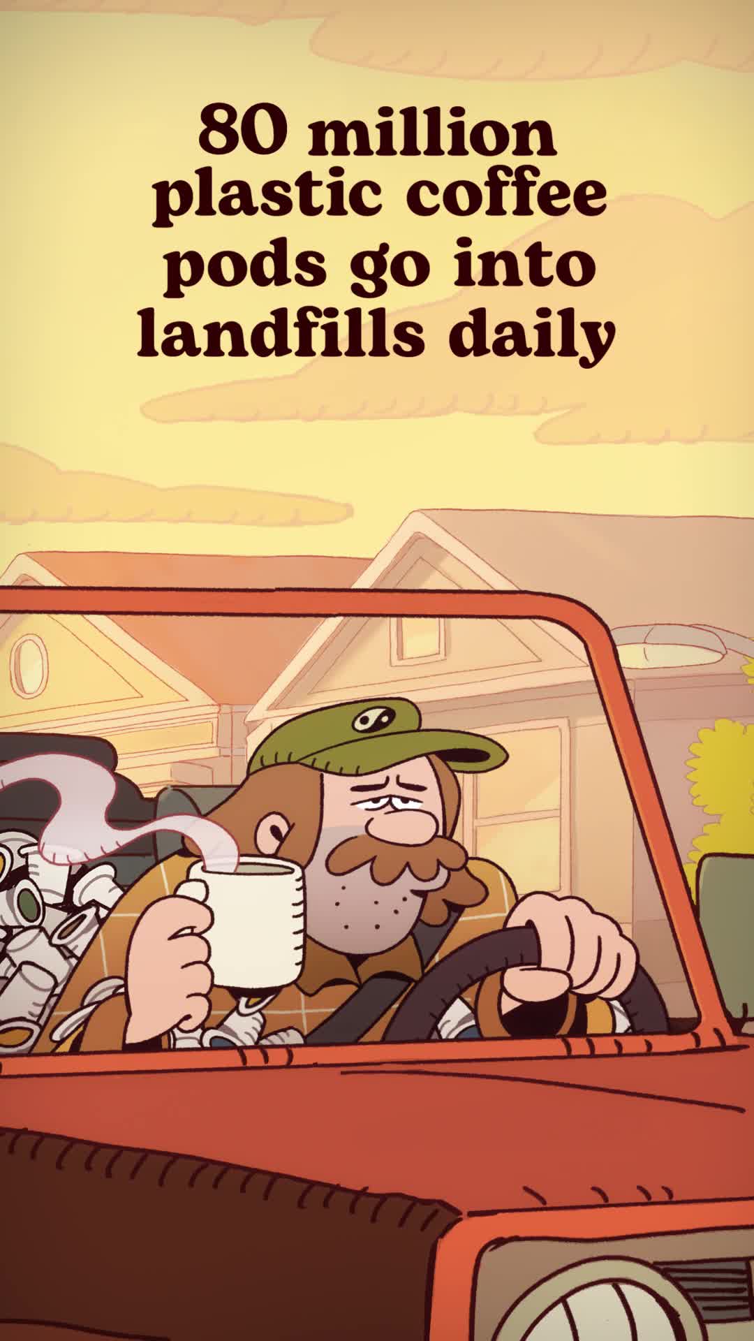 Commercially Compostable OneCup Coffee Pods