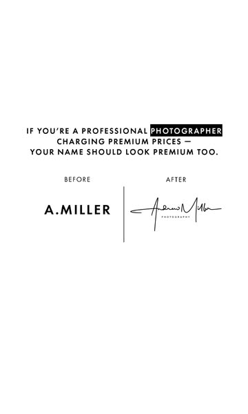 Your Brand Behind the Lens Matters