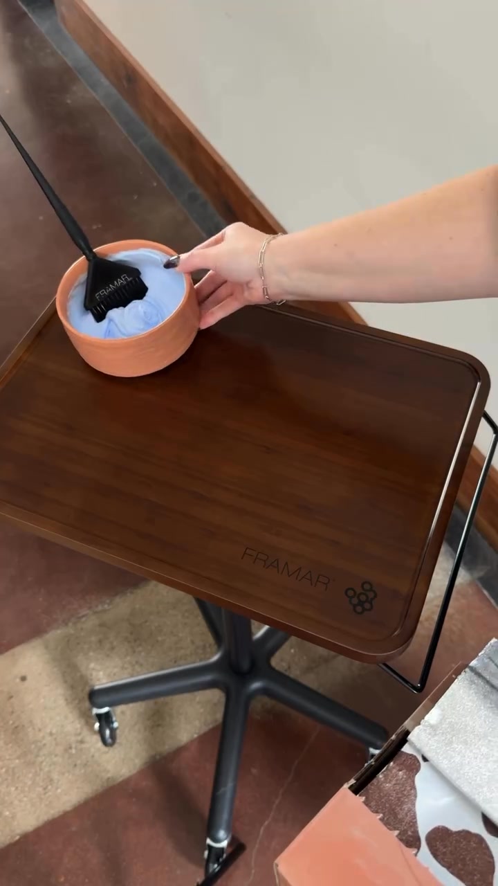 Bamboo Salon Trolley 🔥