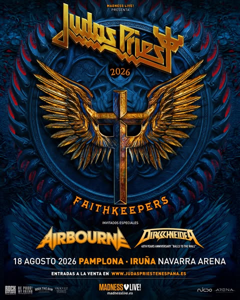 Judas Priest + Airbourne + Dirkschneider (Pamplona)