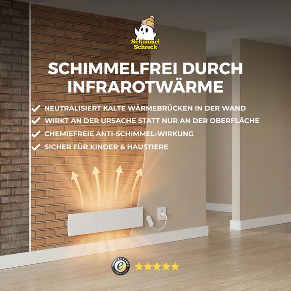 Die chemiefreie Lösung gegen Schimmel. 🚫🧪