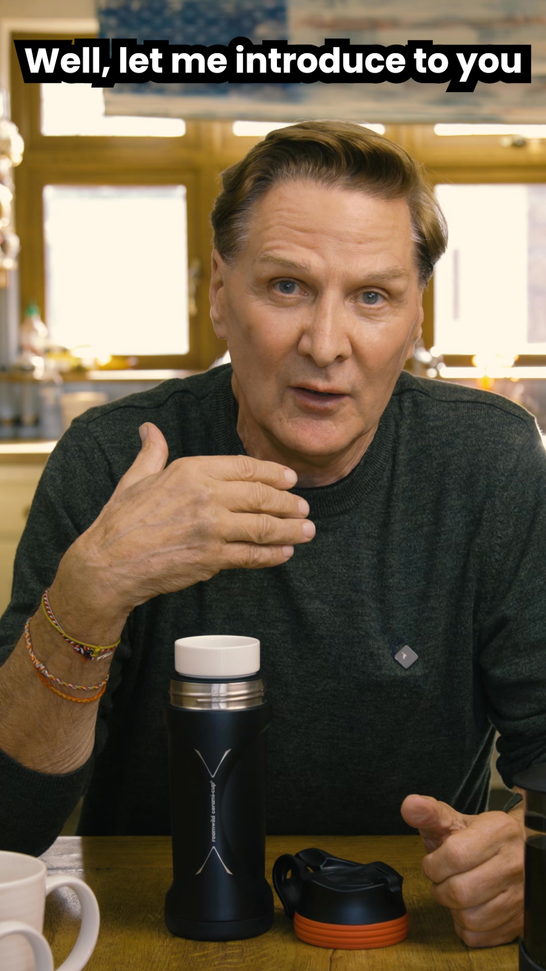 Forget stainless steel, drink from real ceramic. Shop Roamwild Cerami™