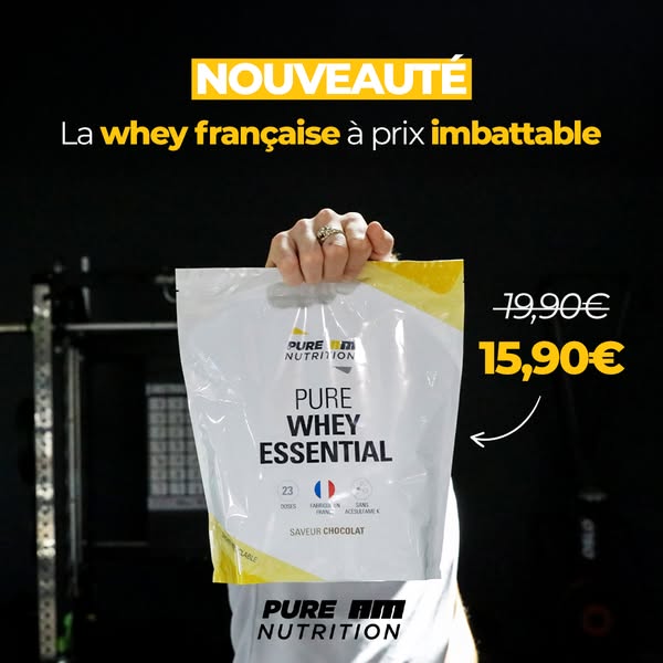 Ta whey essentielle pour progresser chaque jour 💪