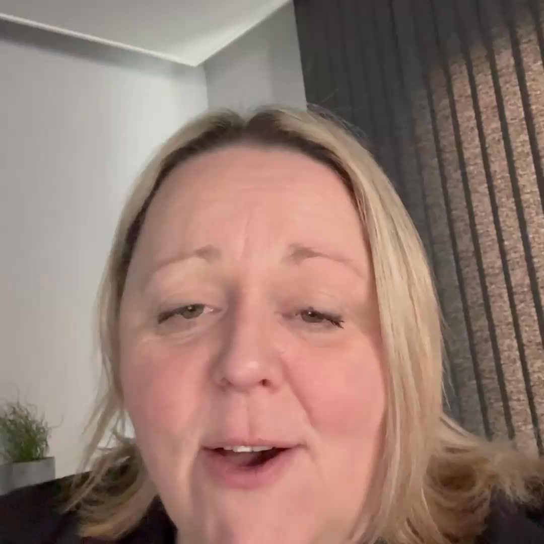 “Ik kan het eindelijk laten staan.”