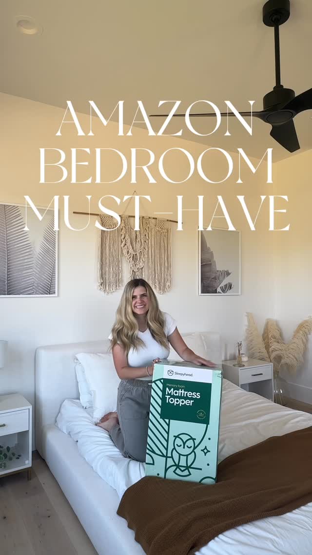 follow, then comment “NEED” for a dm☁️ (you must be following me first or dms will NOT go through properly). also 🔗ed in profile! 

this mattress topper from @sleepyheadusa is amazing! it literally feels like you’re sleeping on a marshmallow cloud!☁️☁️

other amazing features: pain relief, next-level comfort and cooling technology🧊

use KAITLYN20OFF for 20% off all toppers (6/16 - 7/16). 

#amazonhome #amazonmusthave #sleepyhead #mattresstopper #amazonbestseller