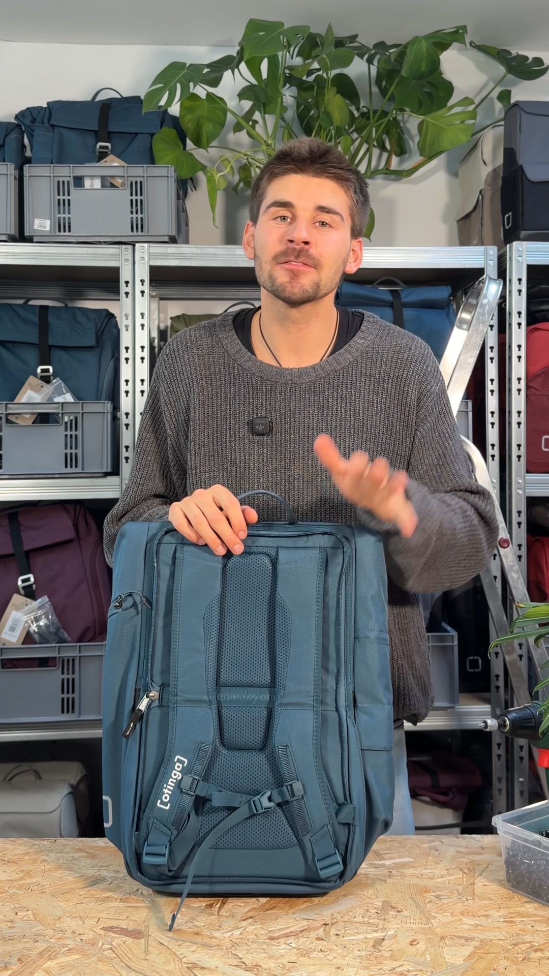 🎒 Radtasche und Rucksack in einem