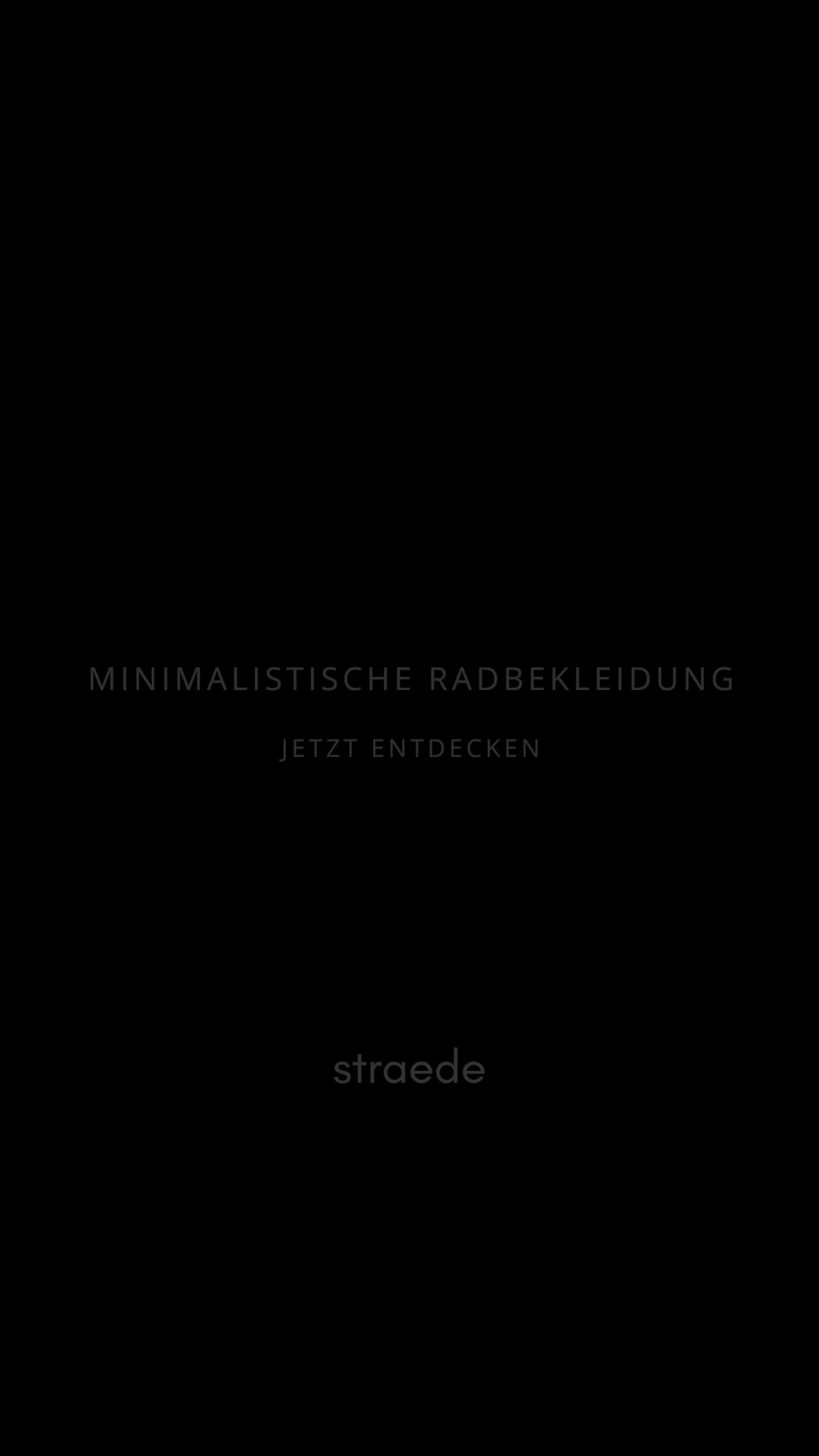 Minimalistische Radbekleidung