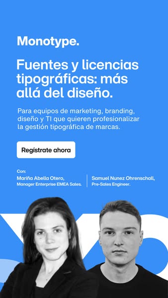 Webinar 10/3: entiende las licencias de fuentes y cómo elegir la adecuada para cada proyecto. Incluye Q&A en vivo.