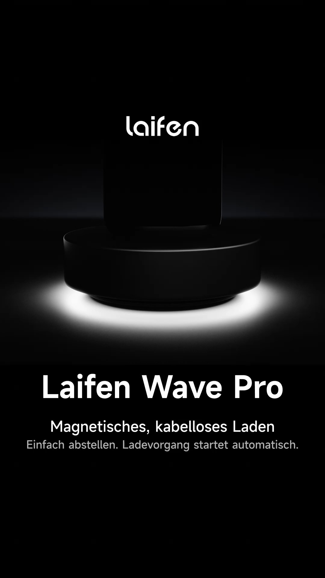 Magnetisches, kabelloses Laden
Einfach abstellen. Der Ladevorgang startet automatisch.
Bleibt jederzeit einsatzbereit – ganz ohne Aufwand.

Laifen Wave Pro
Bald verfügbar
#Laifen #Zahnbürste #ElektrischeZahnbürste #LaifenWave #WaveMotion