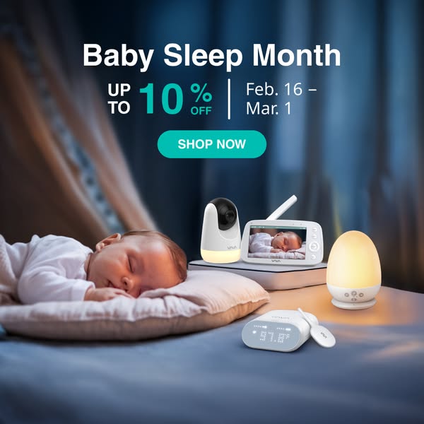 Better sleep for baby, more peace for you. 🌙✨

Celebrate Baby Sleep Month with the essentials that make every night a little easier. Get up to 10% OFF our top-rated nursery tech! 

📅 Mark your calendars: Feb 16 – Mar 1
🎁 The Deal: Up to 10% OFF top-Order Now Buy One BBM Get One Gift！

Shop Now—https://bit.ly/4qbLXXJ
Discount code—（SOCIALD8JD7S3）

#vava  #vavababy #babysleep  #BabySleepMonth #NurseryEssentials #NewParents #SleepTraining #BabyMonitor #SweetDreams #ParentingHacks #BabySale