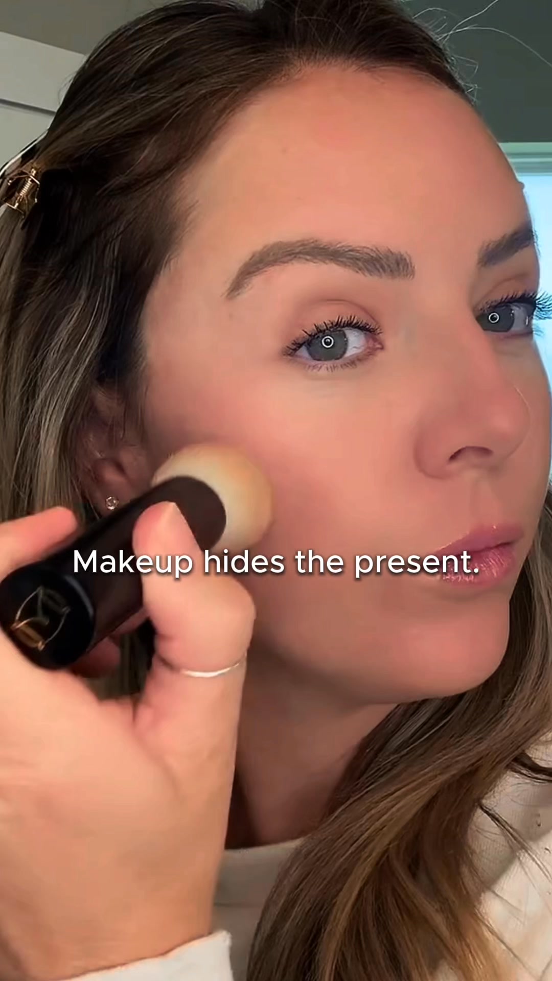 Makeup hides. Sky & Sol protects.
