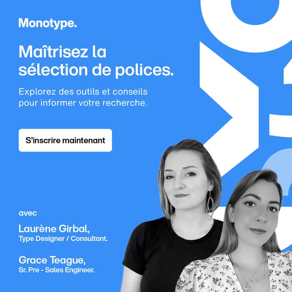 Découvrez une meilleure façon de rechercher, tester et sélectionner des polices pour votre marque et vos projets.
