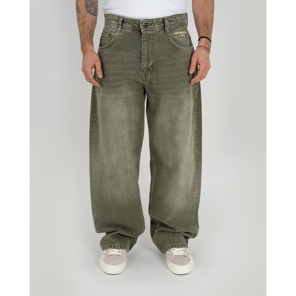 x-tra MONSTER Dye Denim WASHED GREEN