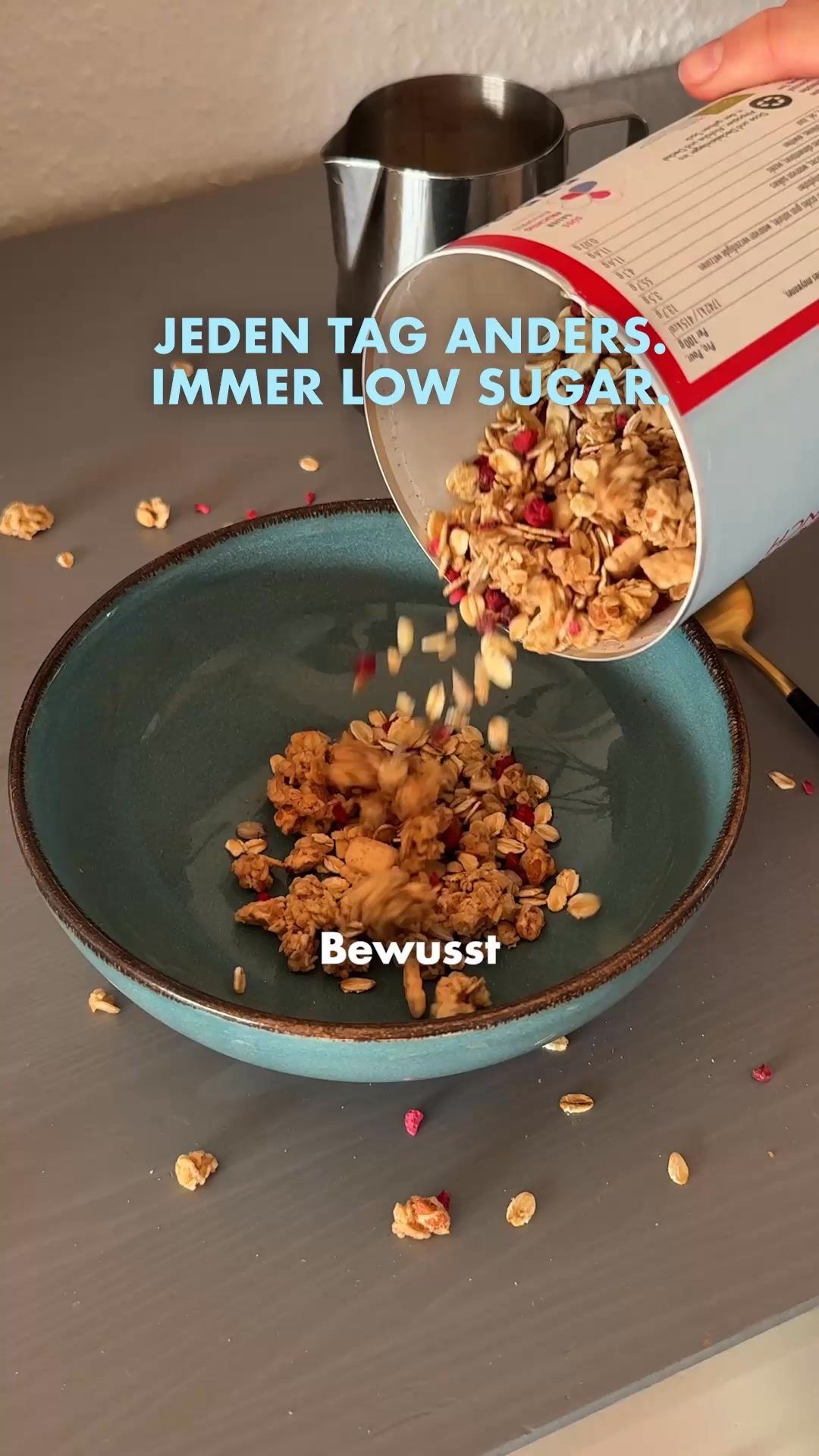 So viel Genuss. So wenig Zucker.