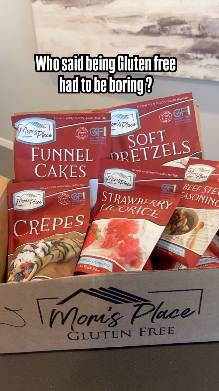 Just because you have Celiac disease doesn’t mean you can’t enjoy the fun foods like everyone else 🫶@momsplaceglutenfree is one of my favorites and they are 100% Gluten free! They have an extensive line up of unique Gluten free items to choose from. The Strawberry licorice is a MUST 🍓 Highly recommend giving them a try 👌

Have you tried their products? What’s your favorite? 

#glutenfree #celiacdisease #coeliac #celiacsafe #momsplaceglutenfree #utah #glutenfreebaking #glutenfreefood #hashimotosdisease #dairyfreerecipes #glutenfreecooking #cleaneating #cleaningredients #localutah #celiaclife #celiacfood #celiacfriendly #bakingmixes #allergyfriendly