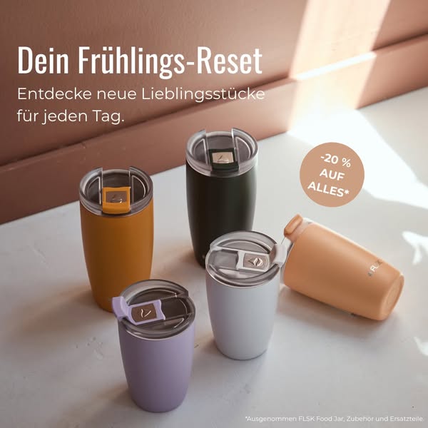 20 % Frühlings-Sale 🌷