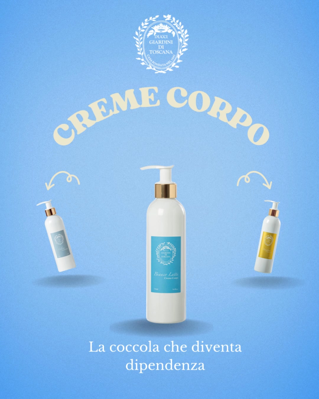 Le nostre fragranze più amate, anche in crema 🧴