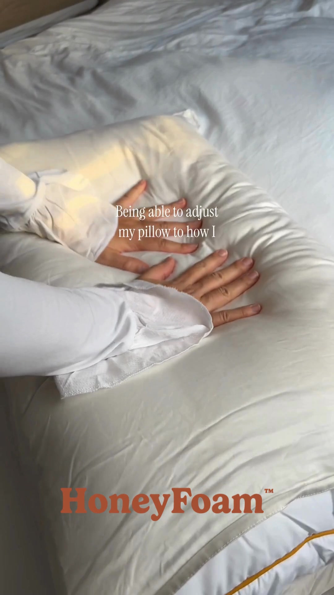 The HoneyFoam™ Pillow