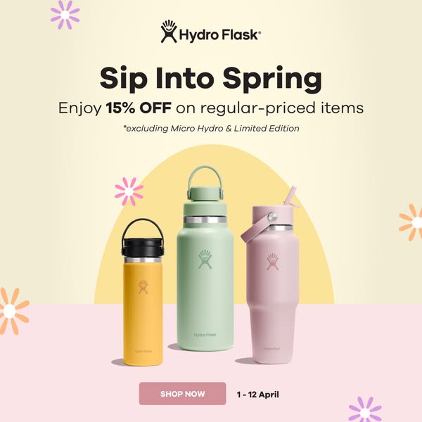 Hydro Flask Official Store | Up to 15% OFF
