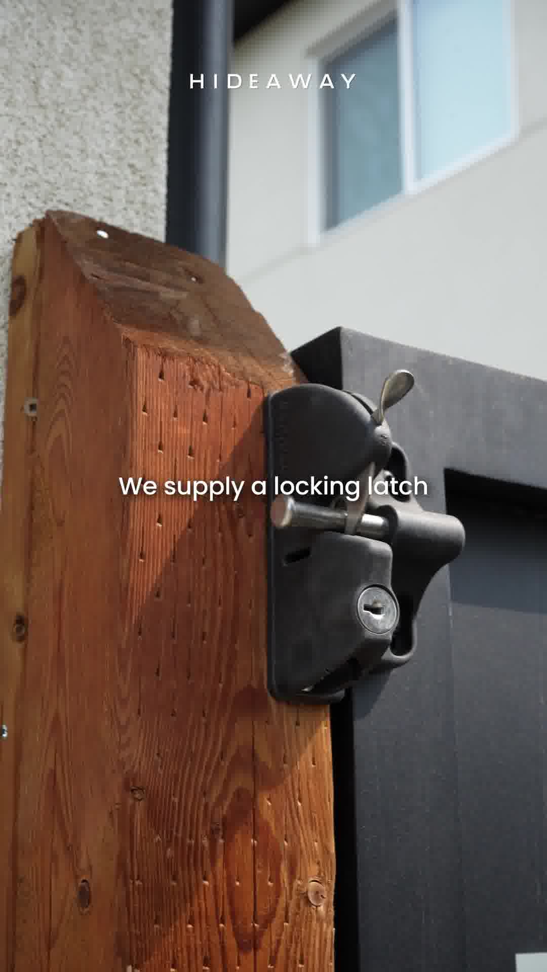 HIDEAWAY Gates - Lock In Peace of Mind