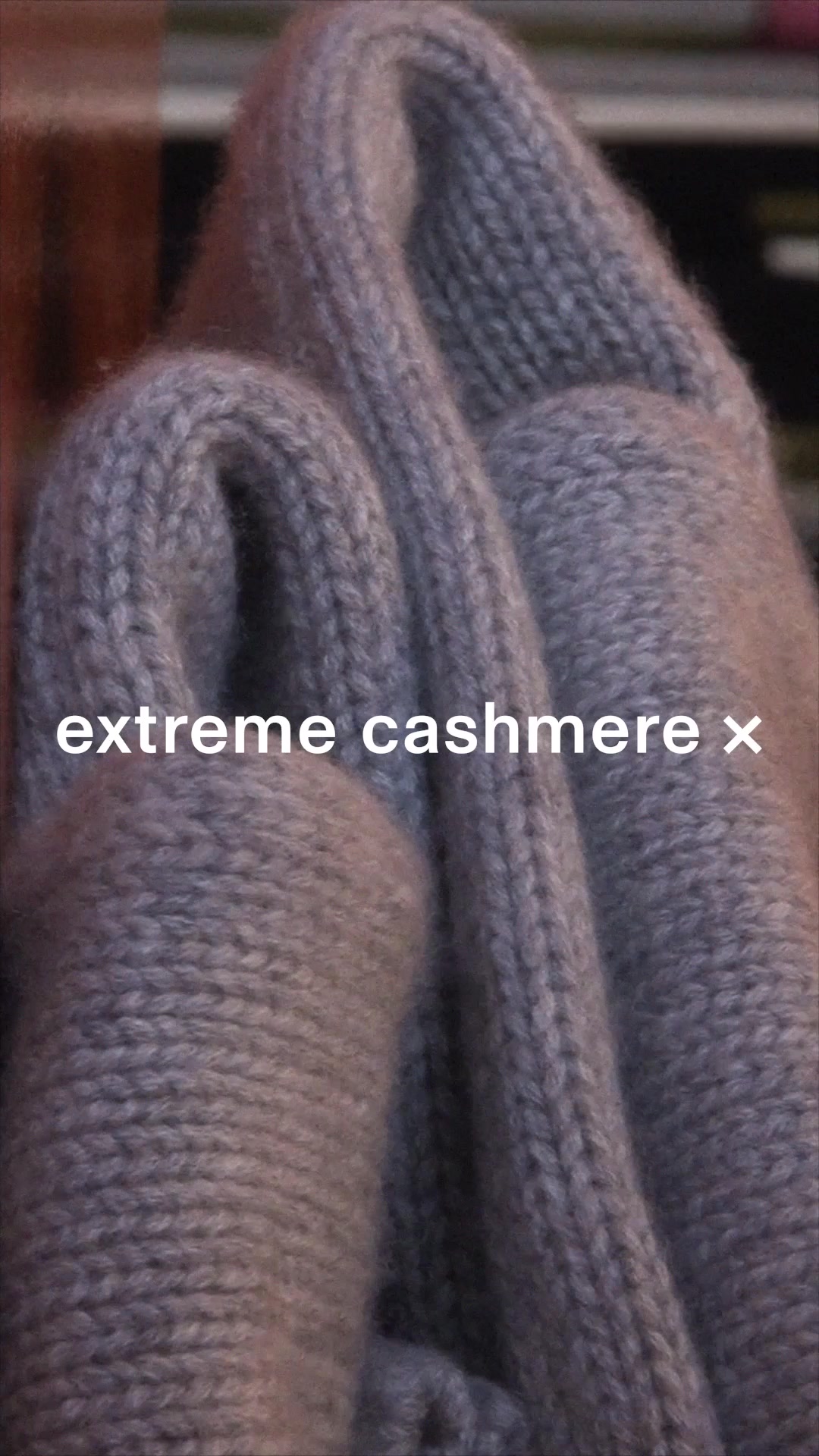 a cashmere brand to last beyond the seasons, to cross generations and gender.