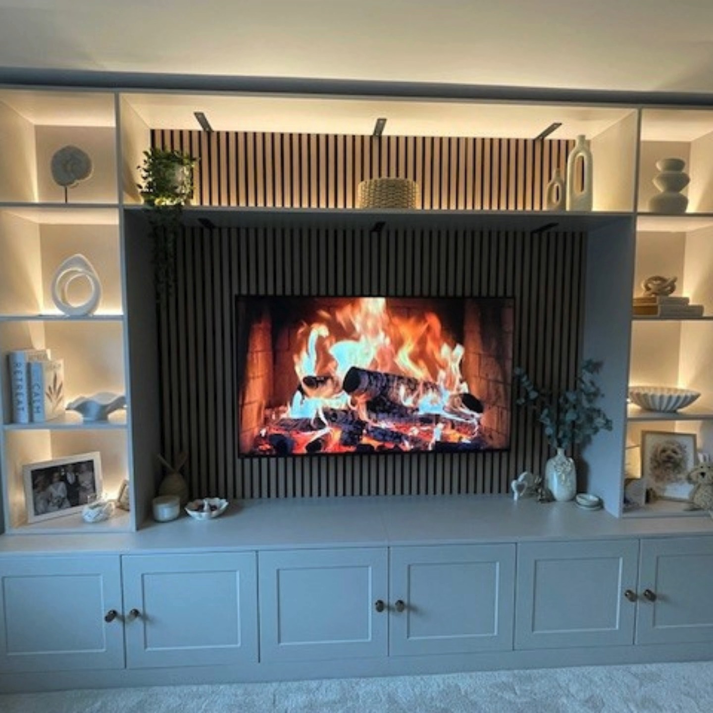 Custom Media Walls & Entertainment Units Built to Fit