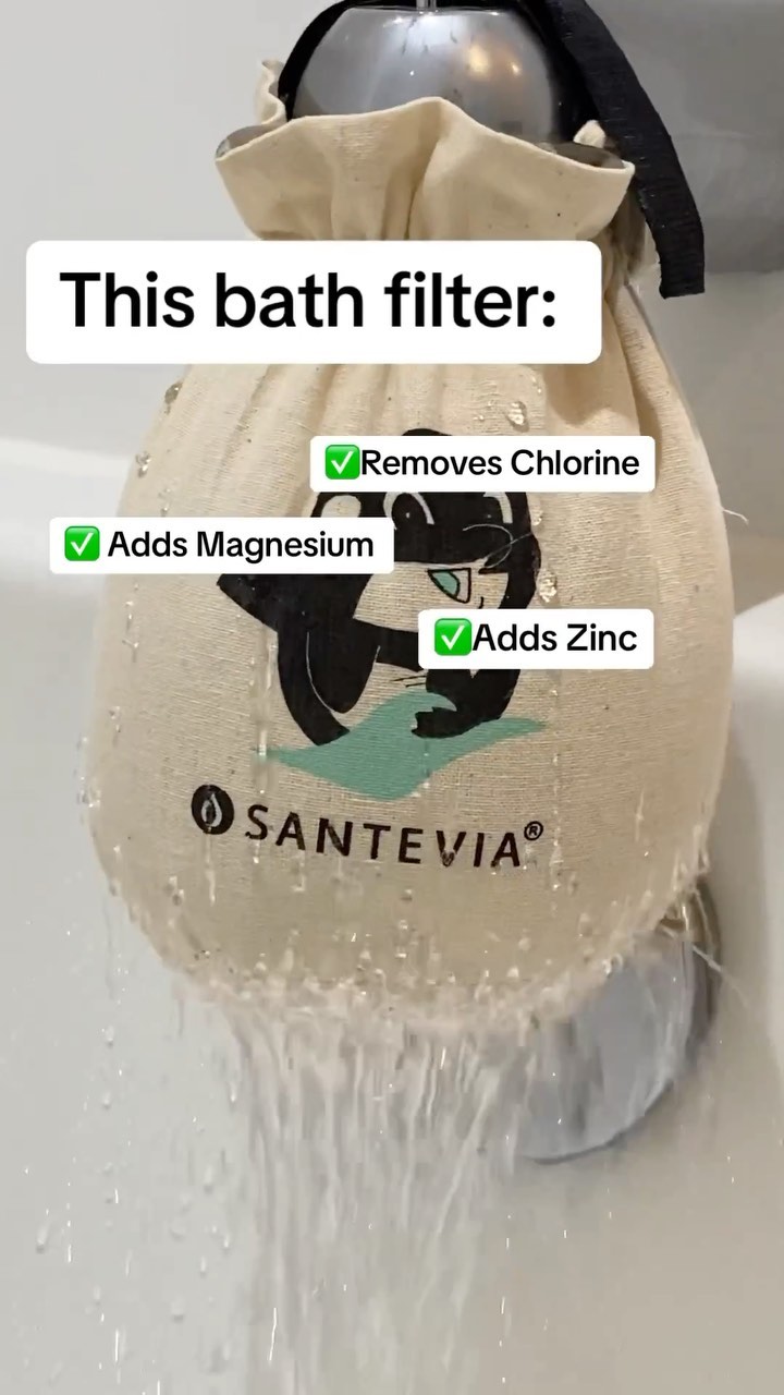Embrace bath-time bliss! ✨

#bathfilter #filter #asmr #skinhealth #glowing #bathtime #santevia #magnesium #nochlorine