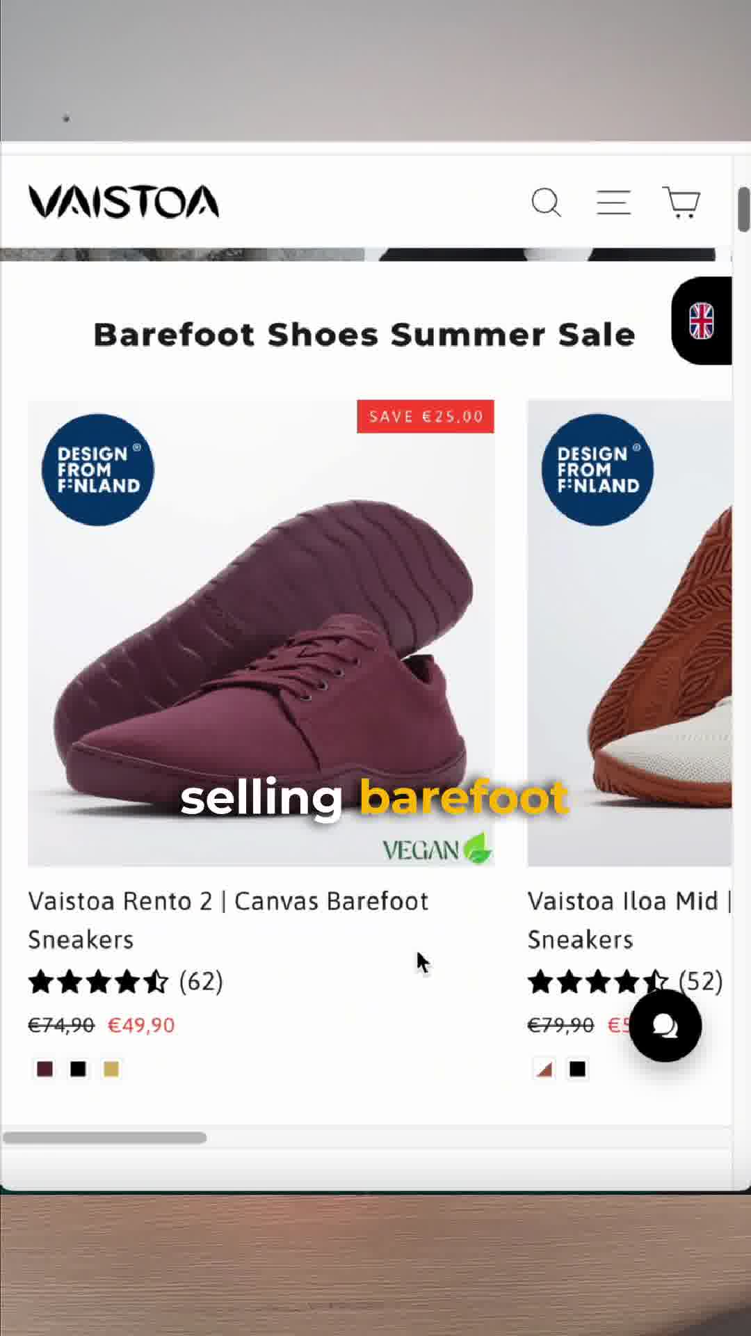 "Very fast shipping. Extremely comfortable shoes!" - Maja