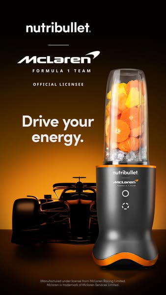 Nutribullet x McLaren 🧡