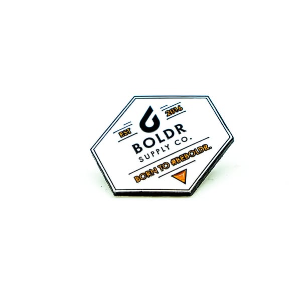BOLDR Badge White