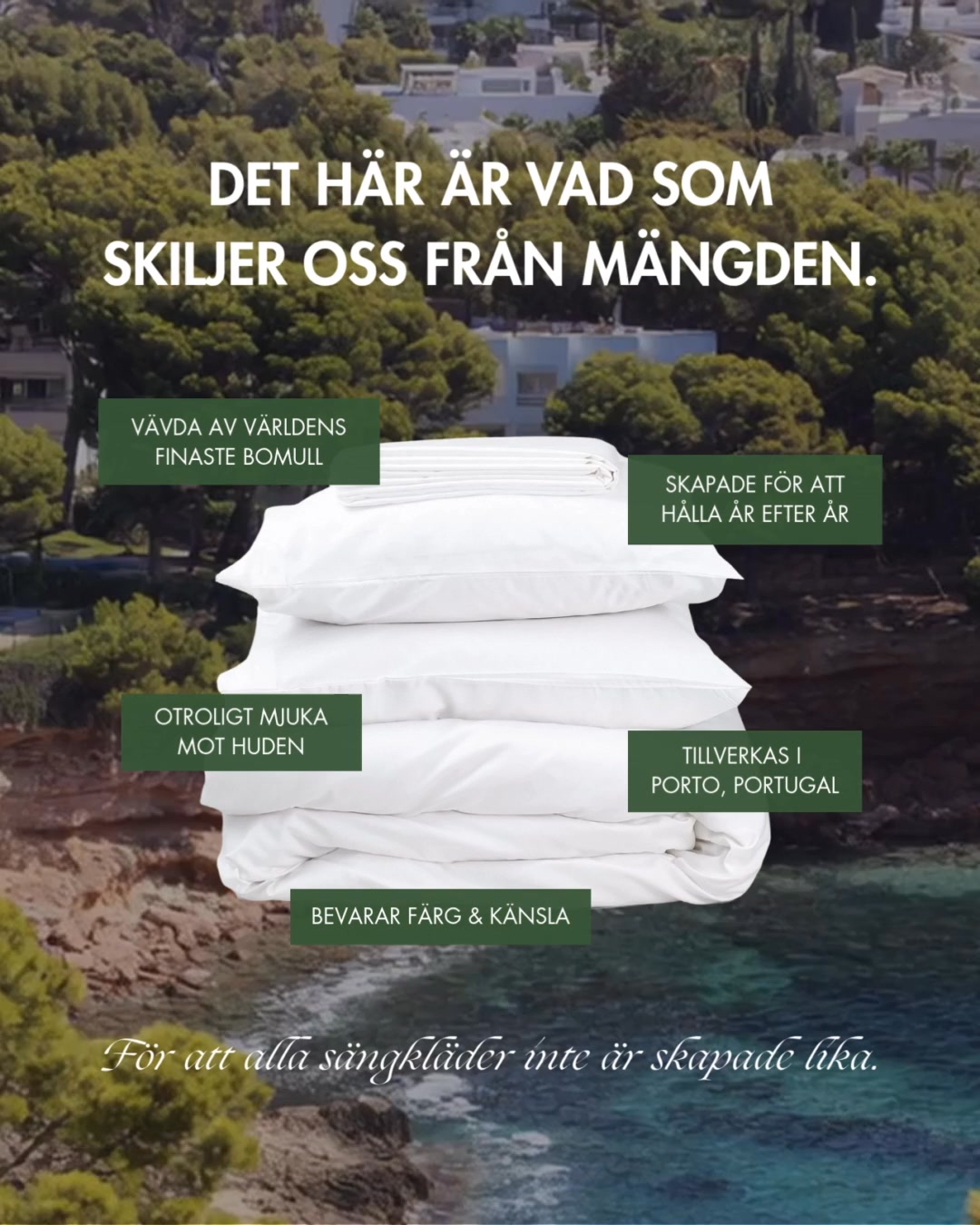 Sängkläder för dig med höga krav