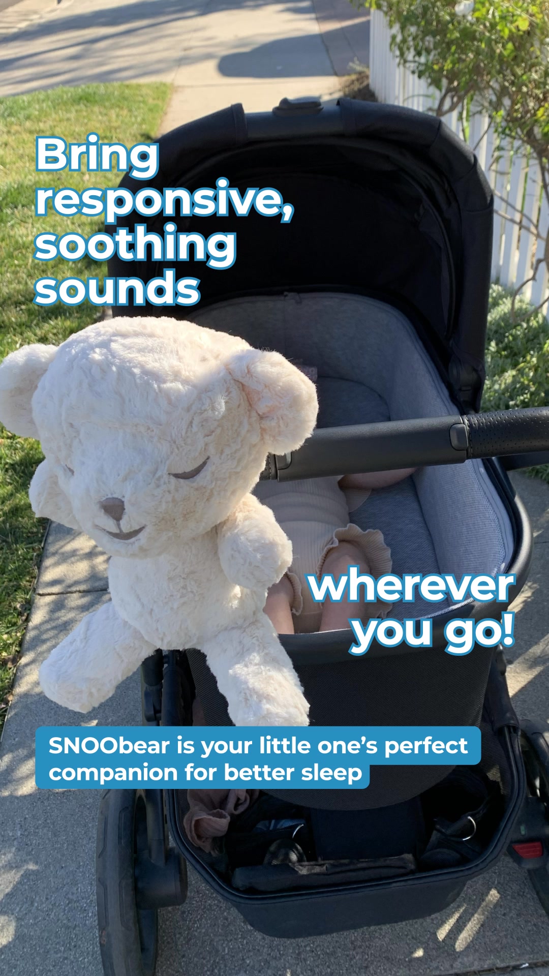 Meet Our Portable White Noise Lovey