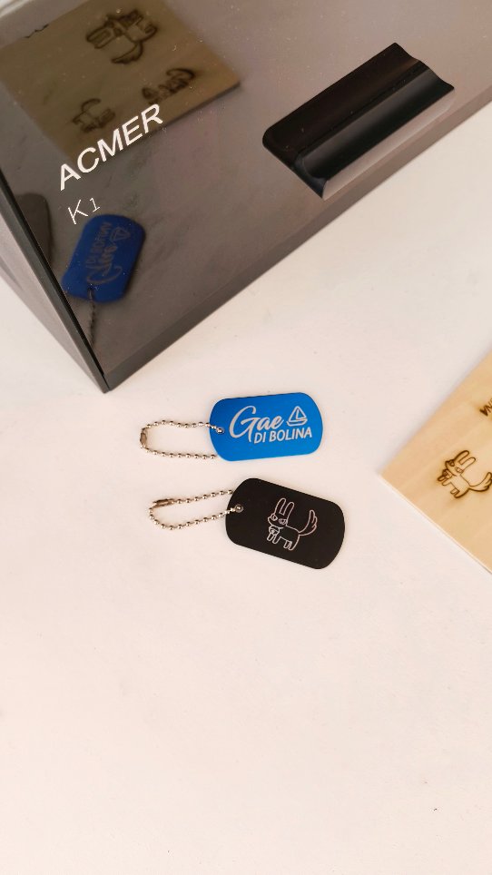 Finalmente sono riuscita a fare qualche test con il mio nuovo incisore laser Acmer K1, adesso creerò targhette in metallo per tutti ❤️
La cosa bella che è più piccolo della mia stampante 🤩
Cosa ne pensate?

Trovate maggiori info nel link in bio

Attualmente è in corso anche la promozione natalizia di Acmer 🎄
• fino al 70% di sconto
• M4 Chuck Rotary gratuito con P2
• AP220 Air Purifier gratuito con P3

#lavorazionelaser #gifted #Acmer #acmerlaser #acmerk1