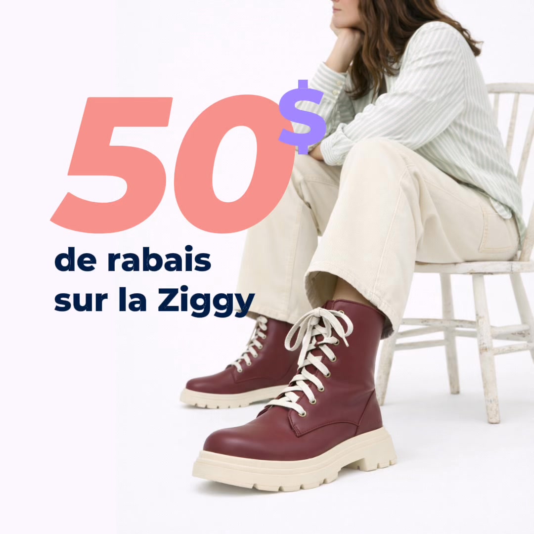 50 $ de rabais sur la ZIGGY