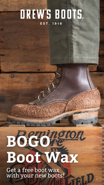Snag your free boot wax today!