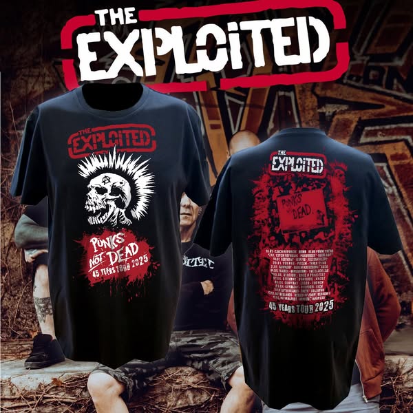 The Exploited 45 Years Tour 2025 Tee
Order now: https://may-shirt.com/collections/the-exploited?page=1