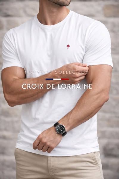 T-shirt de qualité, fabriqué en France