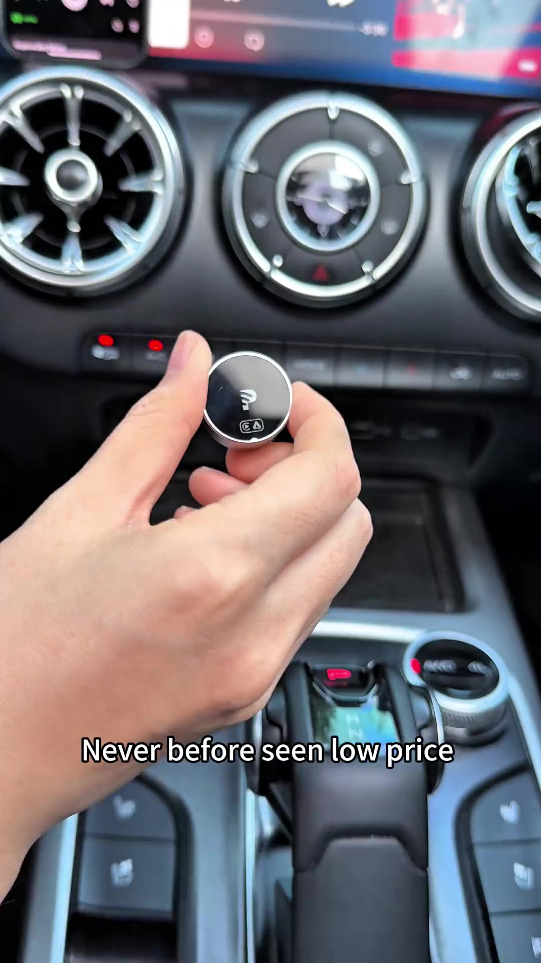 Christmas Gift Deal🎁Here’s the World’s Fastest, Smallest Ultra-Mini Adapter!✅Wireless CarPlay and Android Auto✅Fast Auto Reconnection✅Compact & Firm Fit