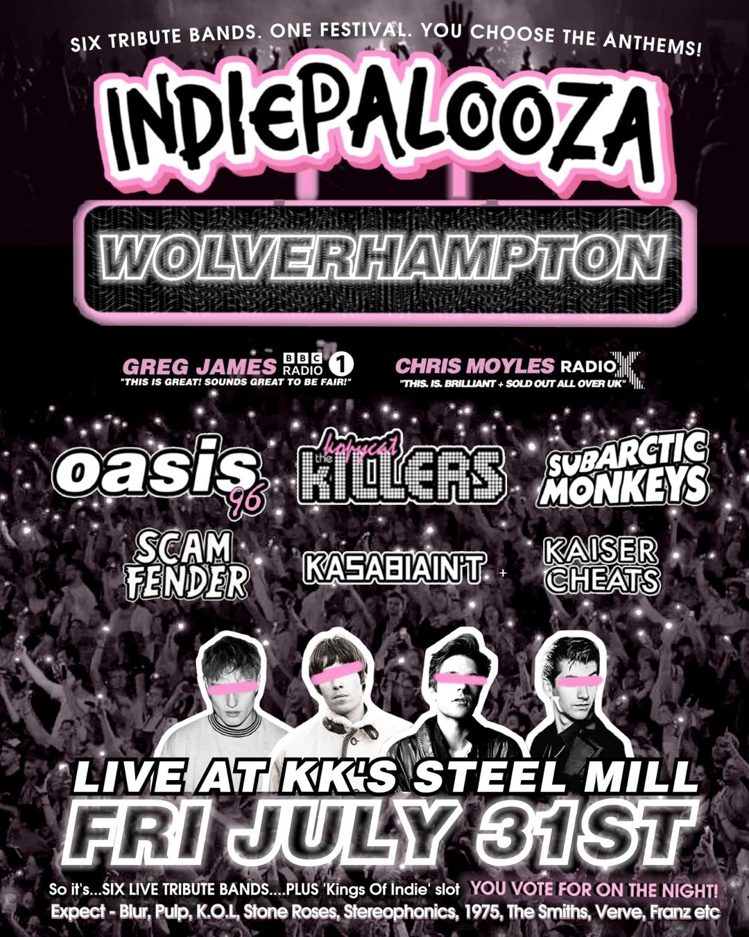 "INCREDIBLE" - For fans of Killers + Oasis + Arctic Monkeys + Sam Fender + Kasabian + Kaiser Chiefs